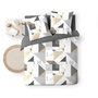 Voir la diapositive 4 : Douceur d'Intérieur Housse de couette 240x220 + 2 taies TRIGONE microfibre