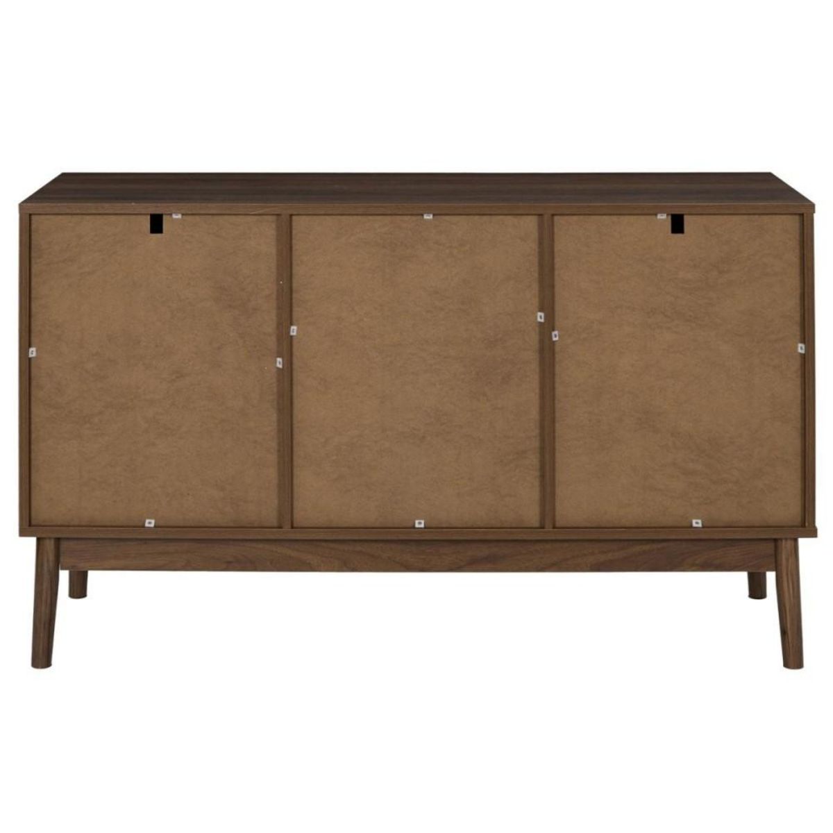 The Home Deco Factory Buffet 2 portes imitation bois foncé