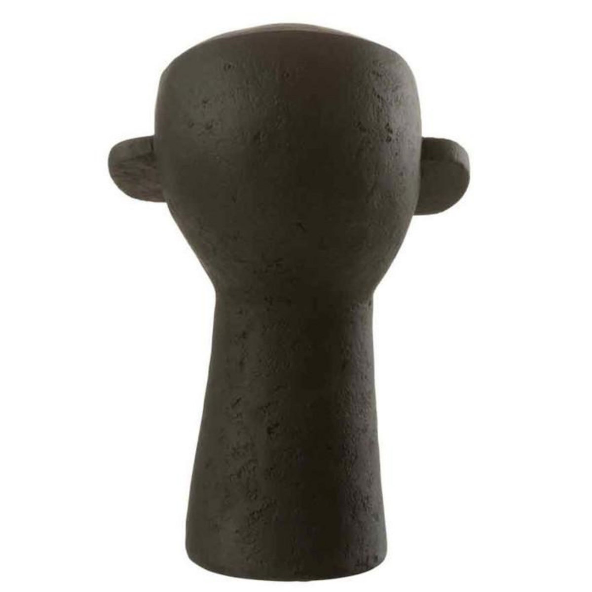 Paris Prix Statuette Déco  Personnage Visage  34cm Noir