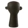 Voir la diapositive 4 : Paris Prix Statuette Déco  Personnage Visage  34cm Noir