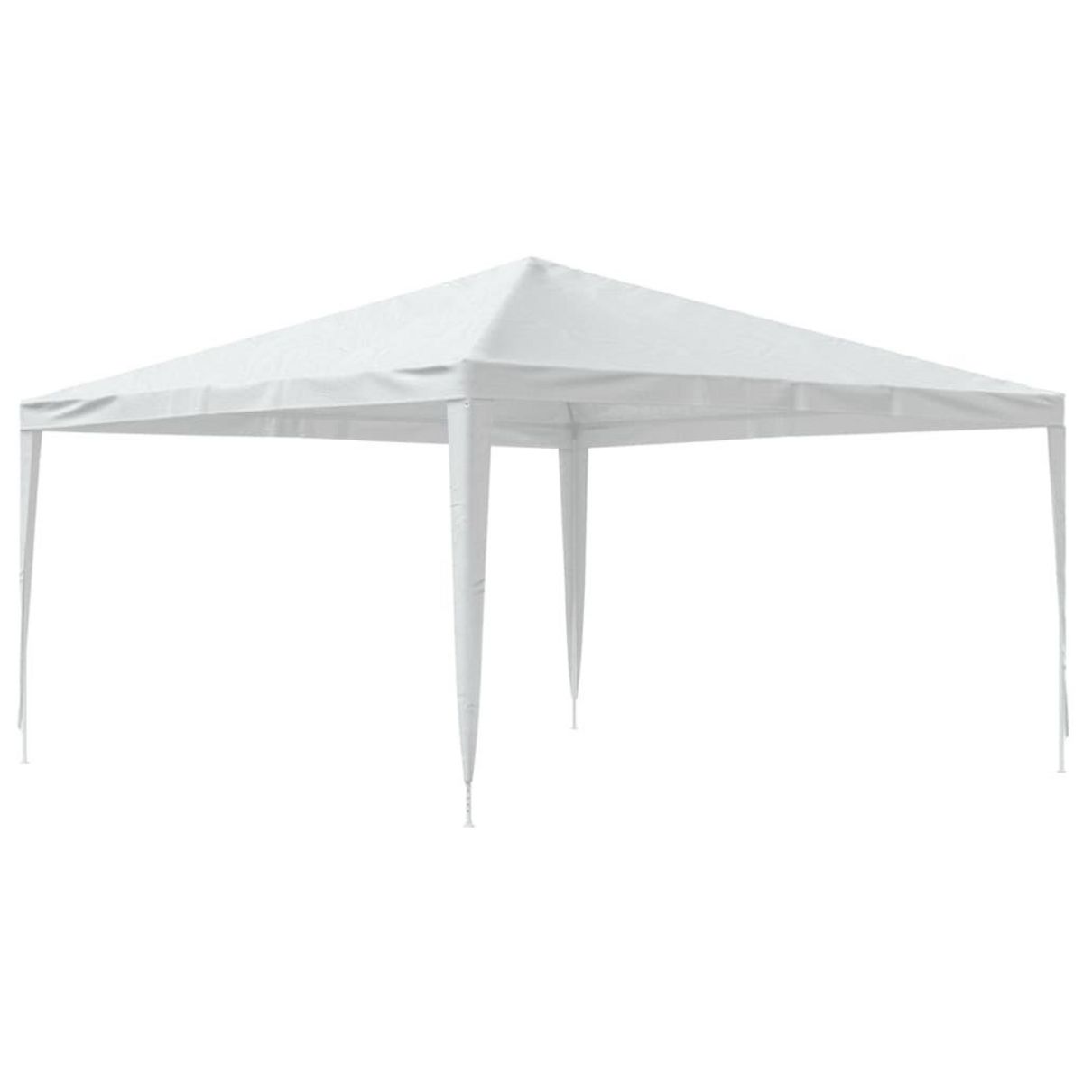 VIDAXL Tente de reception 4x4 m blanc