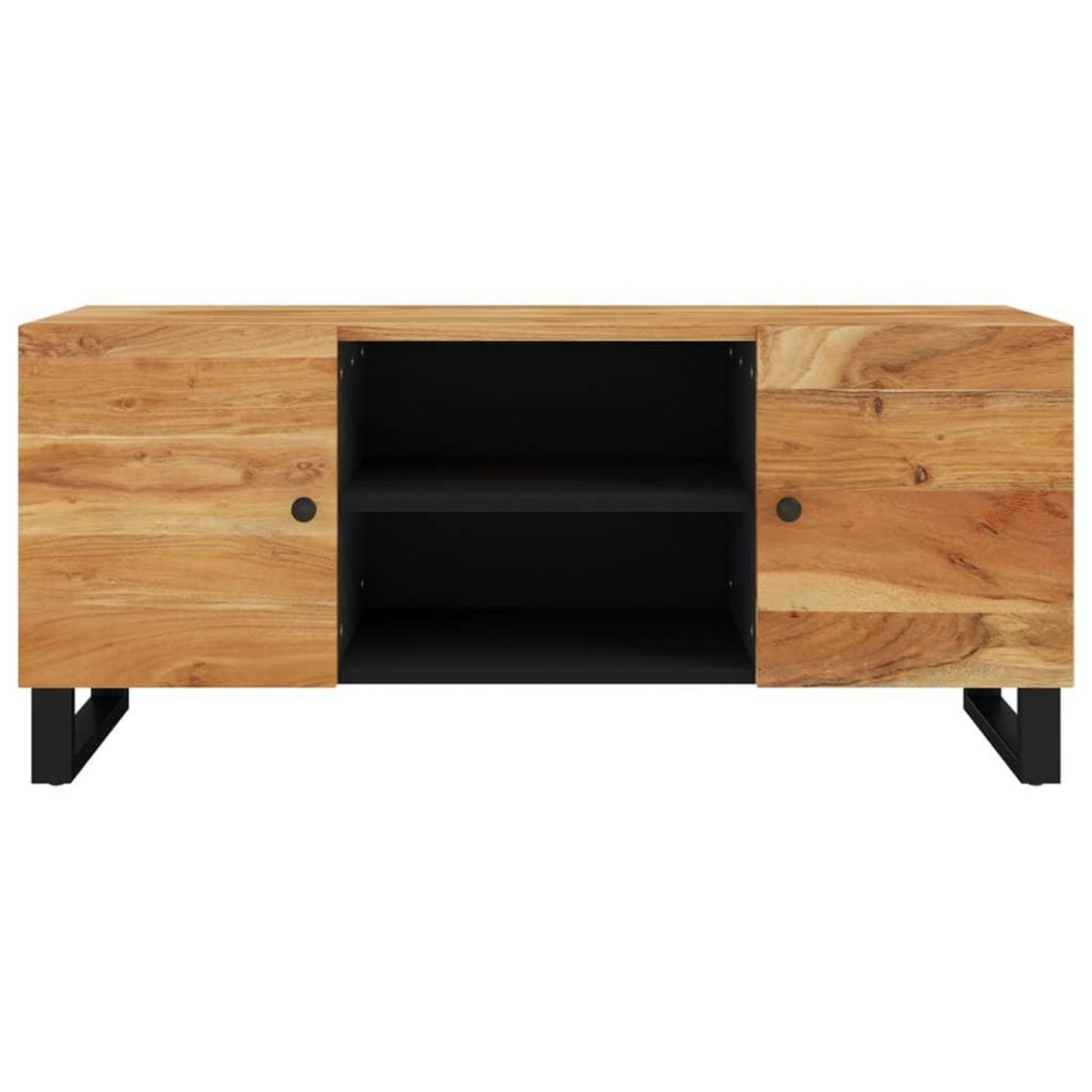 VIDAXL Meuble TV 105x33x46 cm Bois d'acacia massif