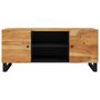 Voir la diapositive 4 : VIDAXL Meuble TV 105x33x46 cm Bois d'acacia massif