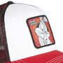 Voir la diapositive 3 : CAPSLAB Casquette homme Dad Cap Looney Tunes Bugs Bunny Capslab