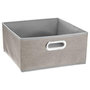 Voir la diapositive 1 :  Boîte de Rangement Pliable  Premium  15x31cm Beige