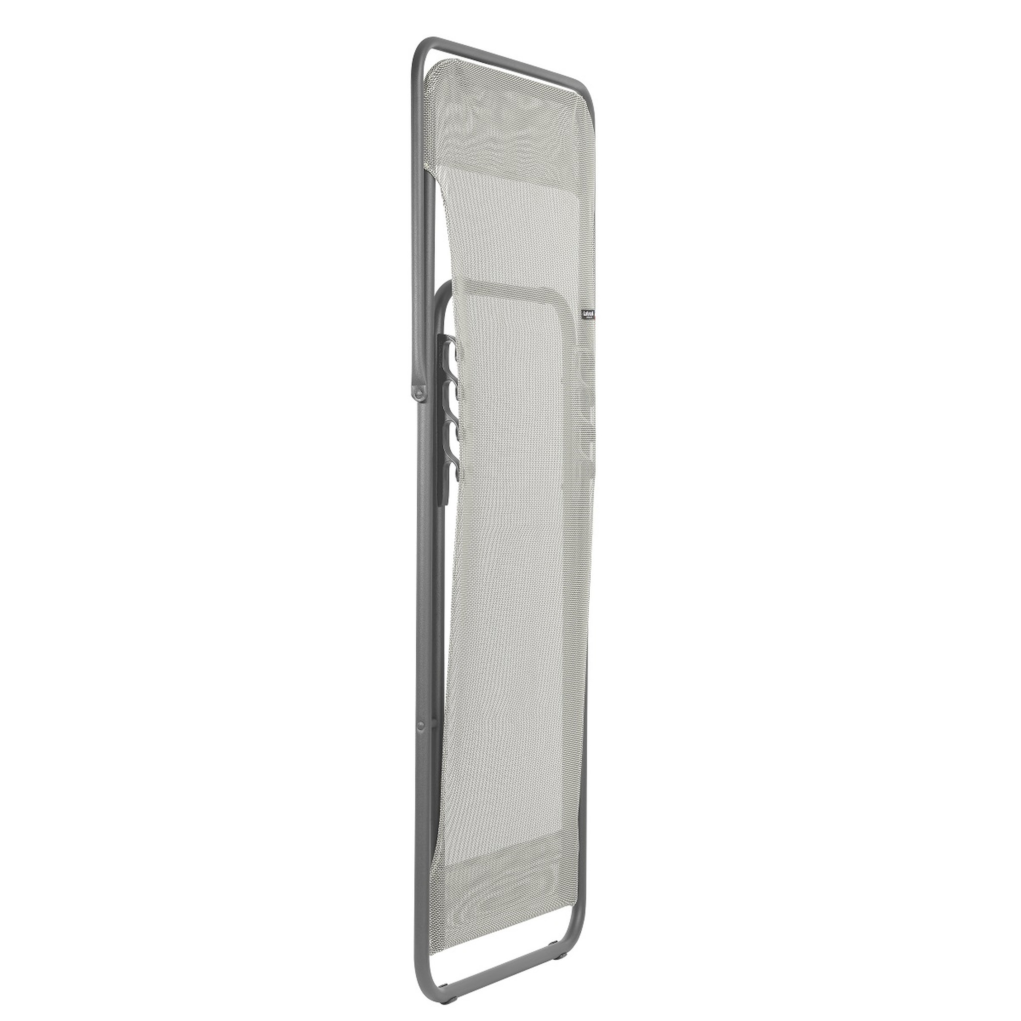 Voir la diapositive 2 : LAFUMA Chaise longue pliante multipositions seigle TRANSATUBE 2