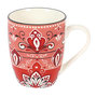 Voir la diapositive 2 : Paris Prix Lot de 6 Mugs en Porcelaine  Jaipur  30cl Rouge