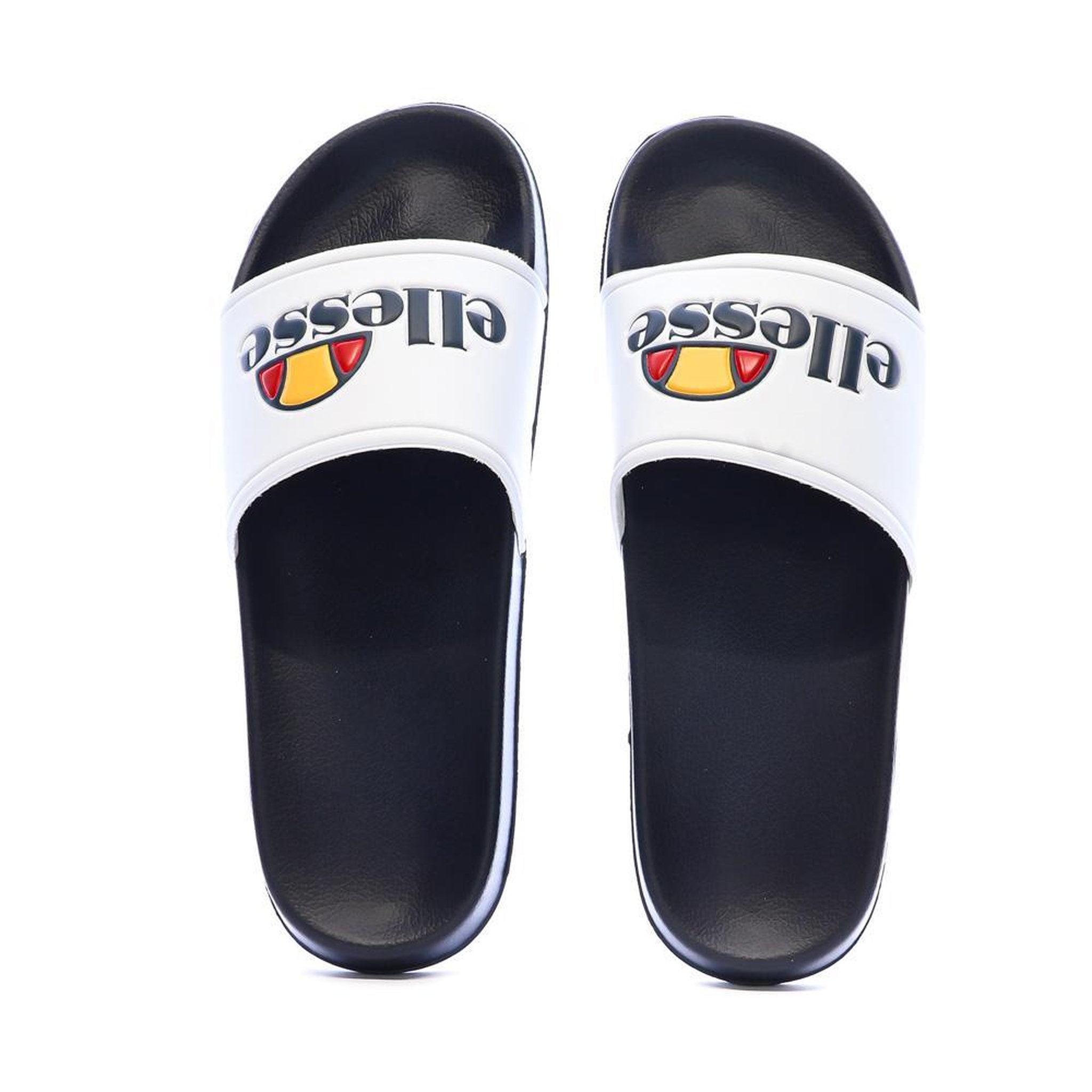 Voir la diapositive 5 : ELLESSE Claquettes Blanc/Marine Homme Ellesse Eric