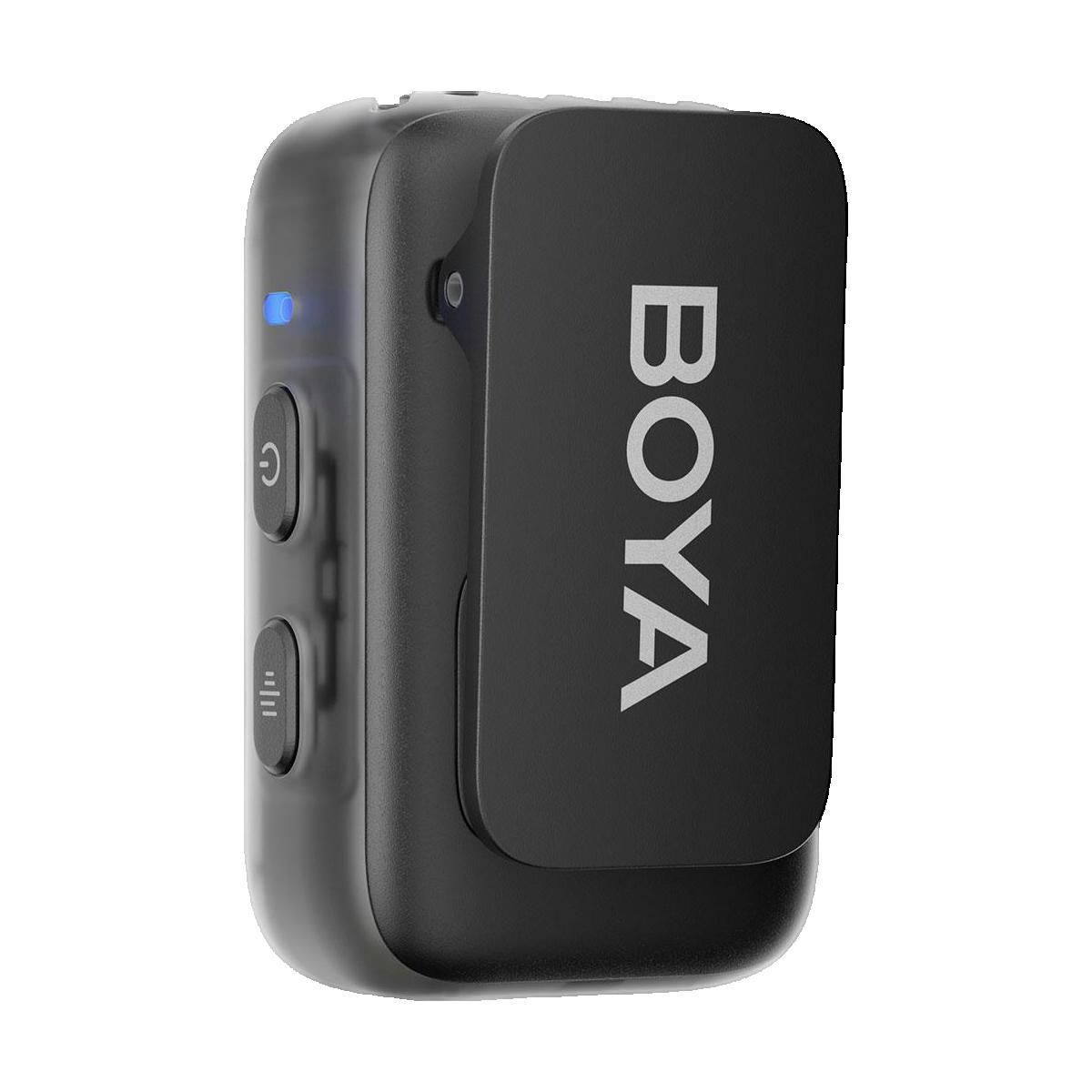 VIBOY Microphone sans fil Boya Boyamic 2-01 clair