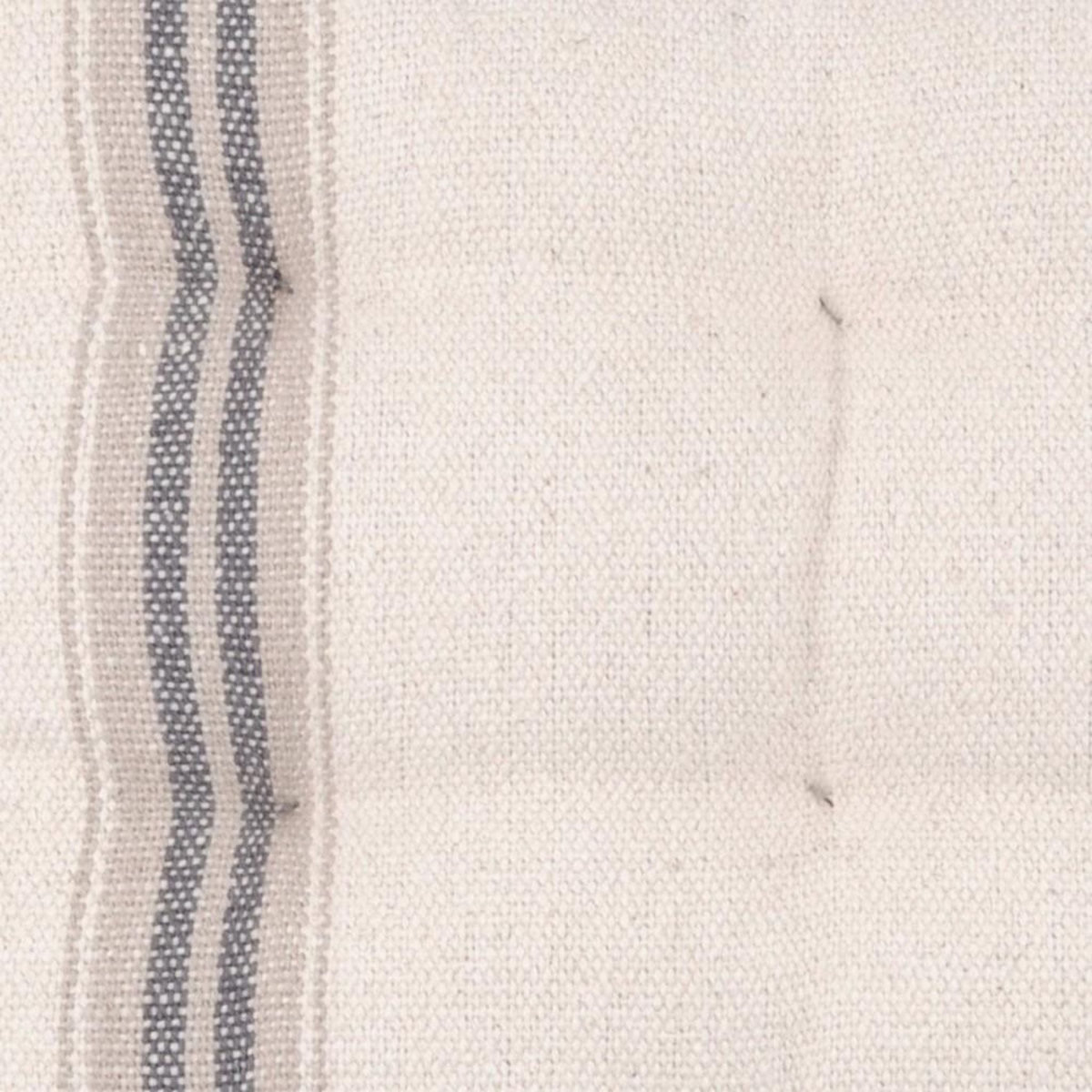 Lovely Casa Lot de 4 galettes de chaise 9 points 40x40 Montauban anthracite coton