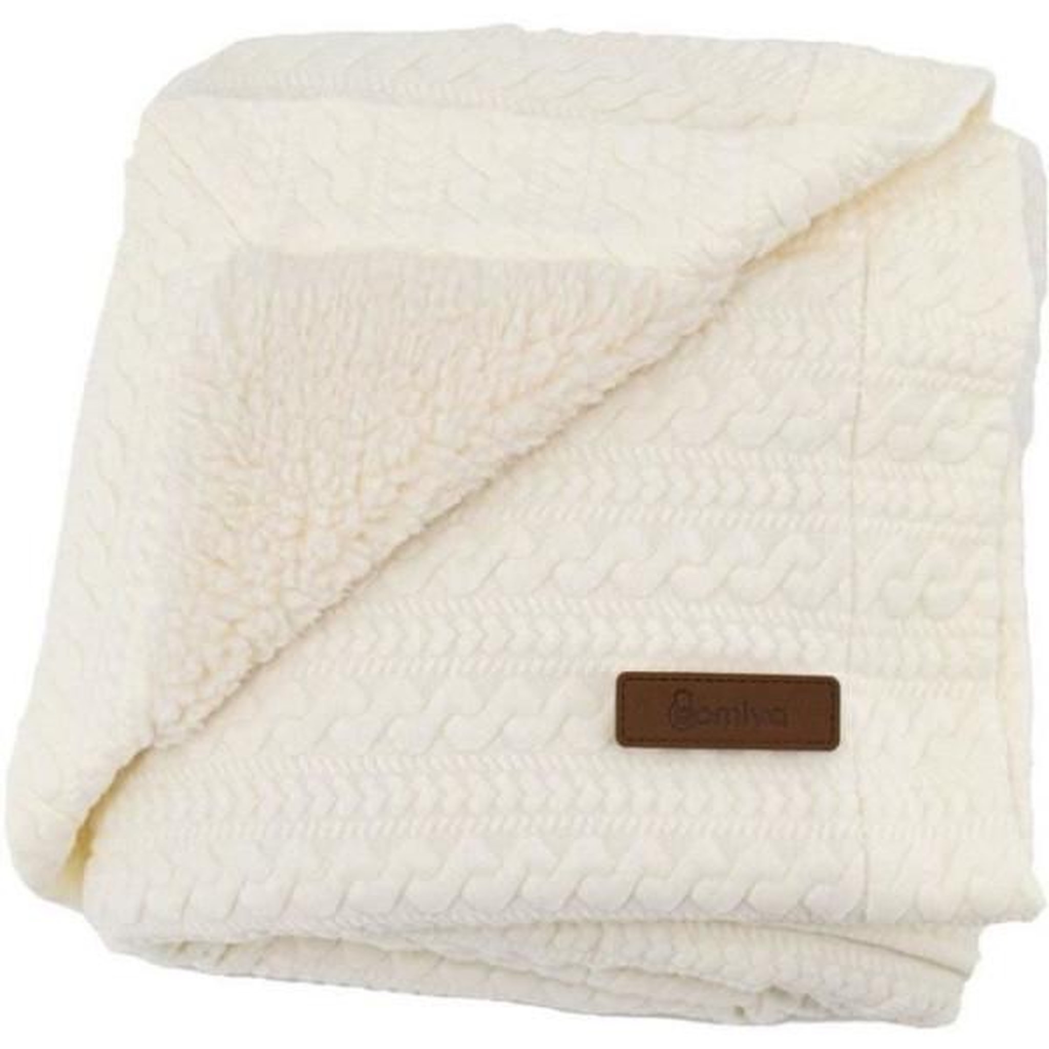 DOMIVA Couverture - DOMIVA - BOUBOU - Double face - 75x100 cm
