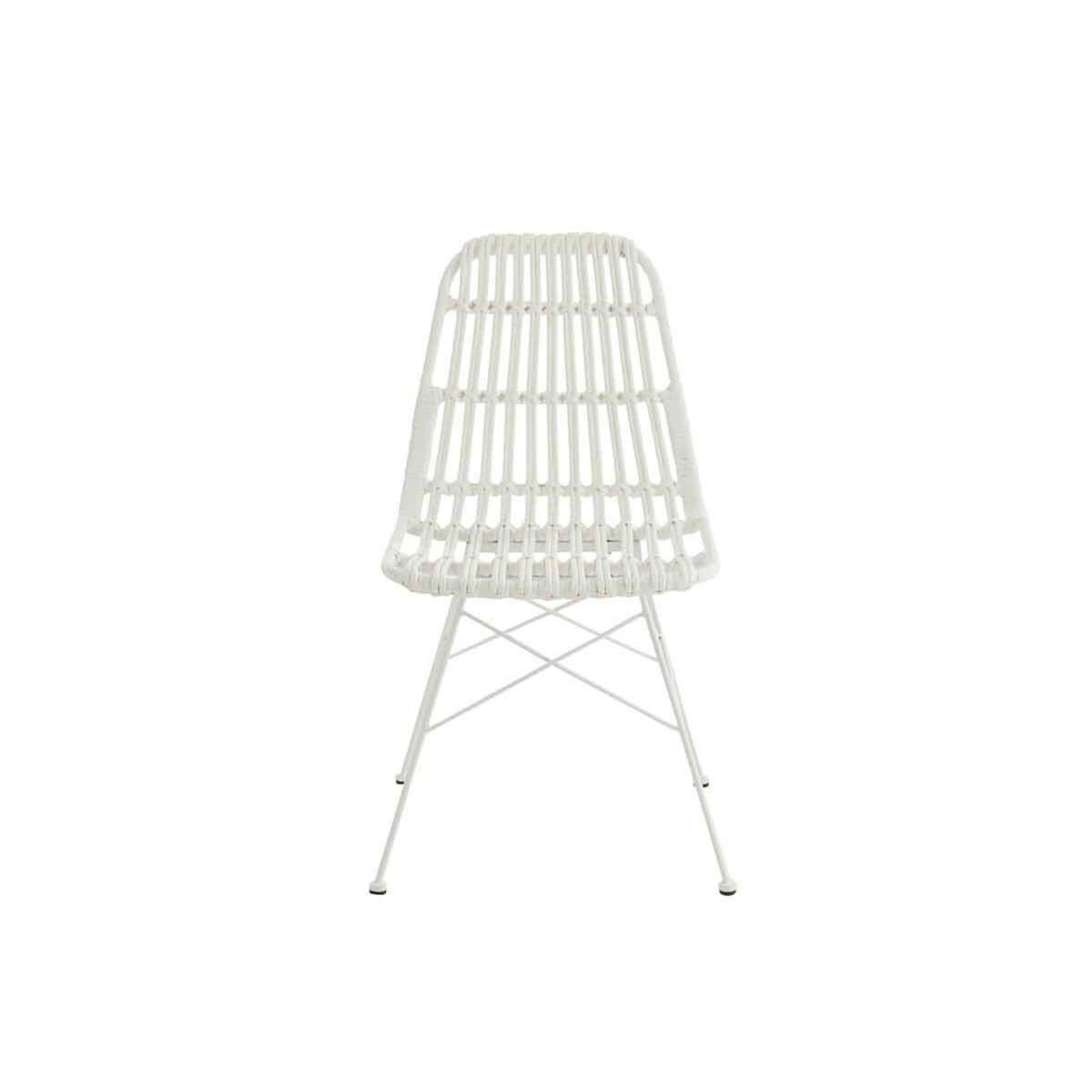 Paris Prix Chaise de Jardin Design  Celeste  86cm Blanc