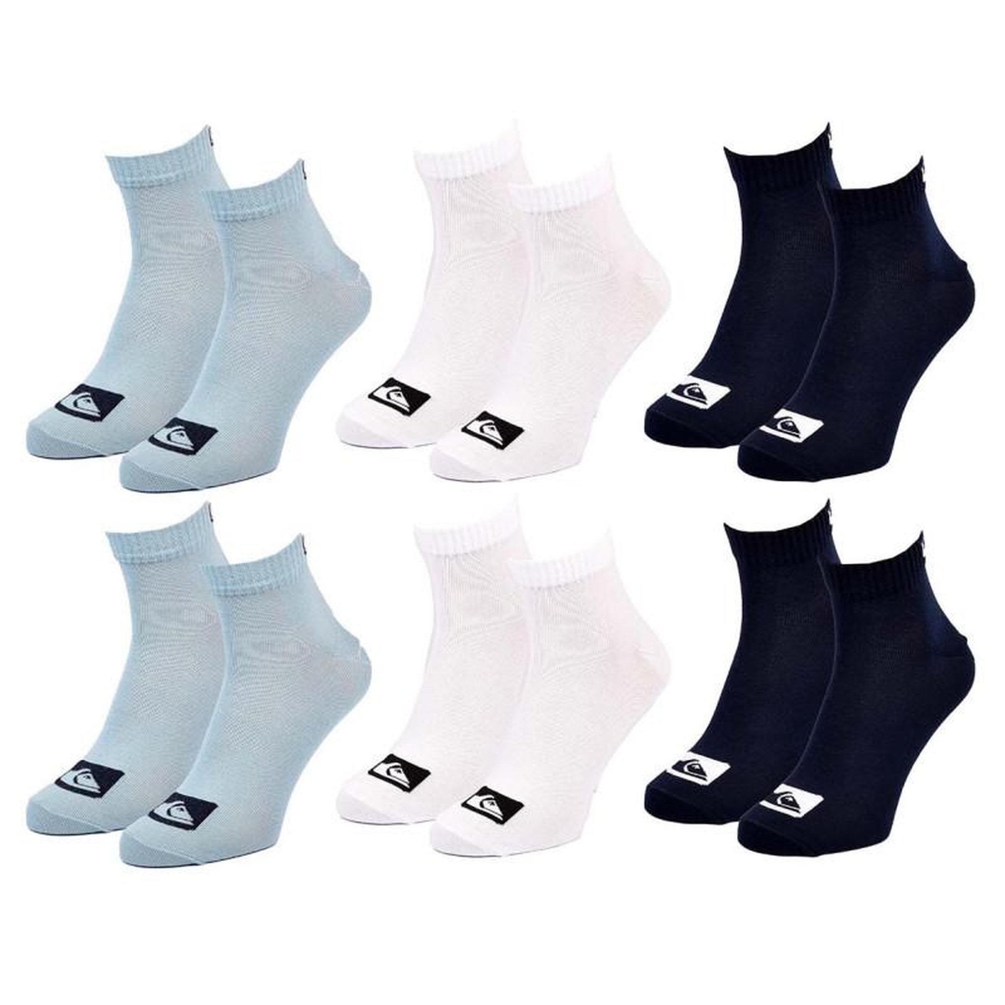 Voir la diapositive 2 : QUIKSILVER Chaussettes QUIKSILVER QUARTER