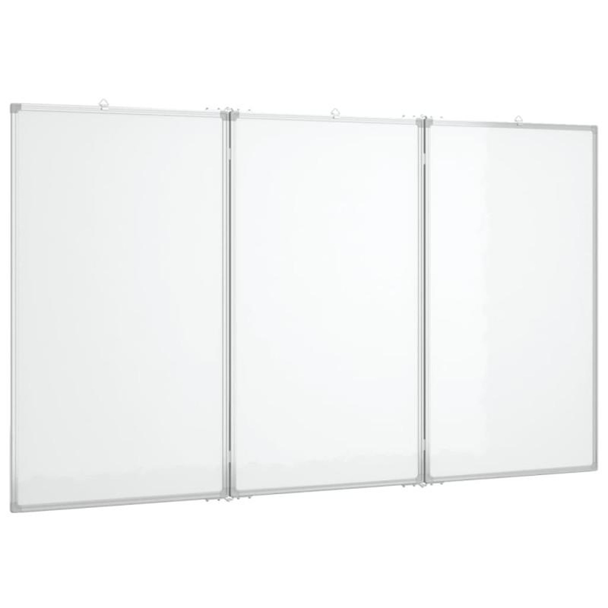 Voir la diapositive 2 : VIDAXL Tableau blanc magnétique pliable 150x100x1,7 cm aluminium