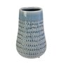 The Home Deco Factory Vase en céramique marin Antica - H. 23 cm - Bleu
