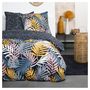 Voir la diapositive 1 : TODAY Parure housse de couette coton 57fils motif tropical LOU