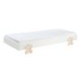 Voir la diapositive 2 : Paris Prix Lit Enfant en Bois  Modulo Puzzle II  90x200cm Blanc