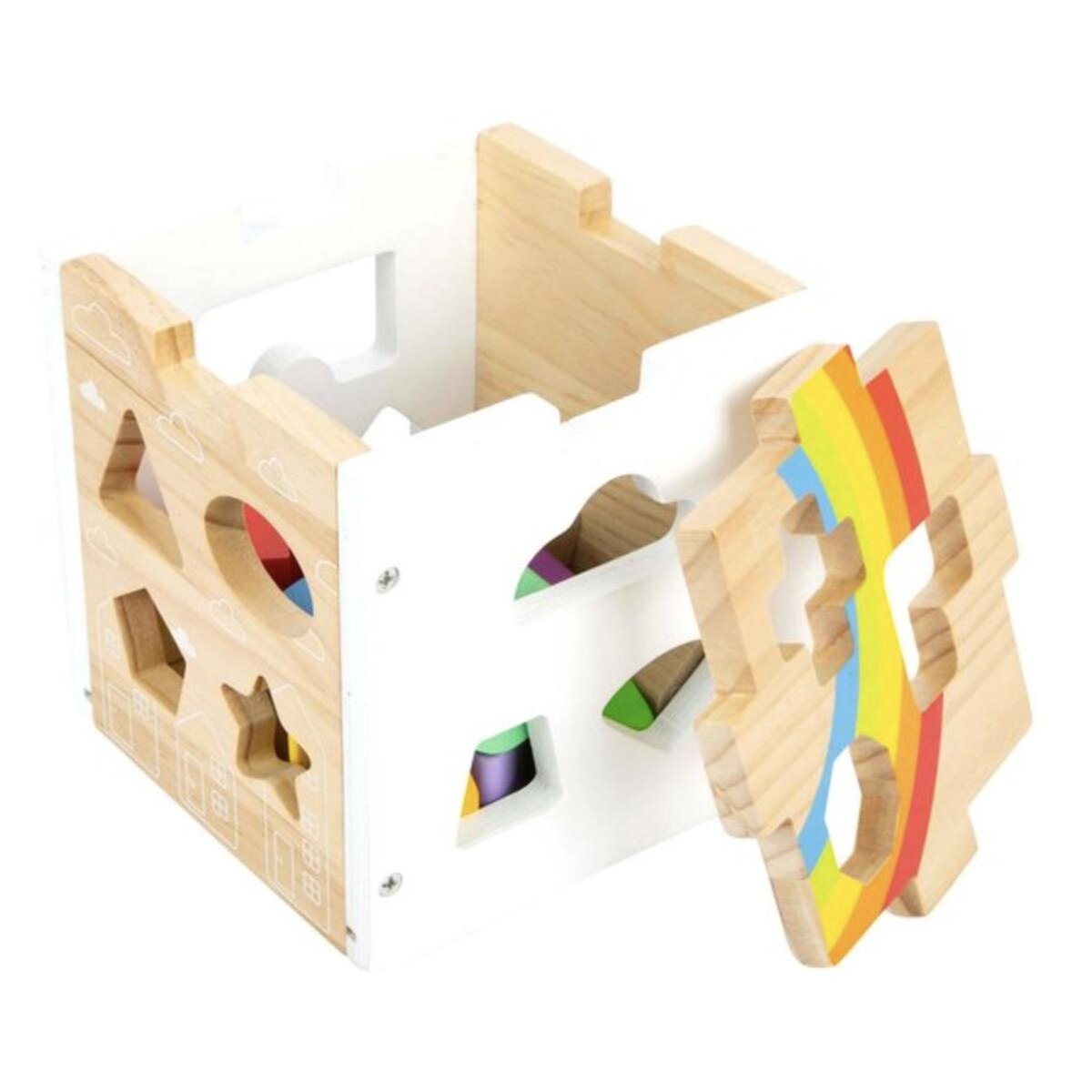 SMALLFOOT Cube a formes Arc-en-ciel