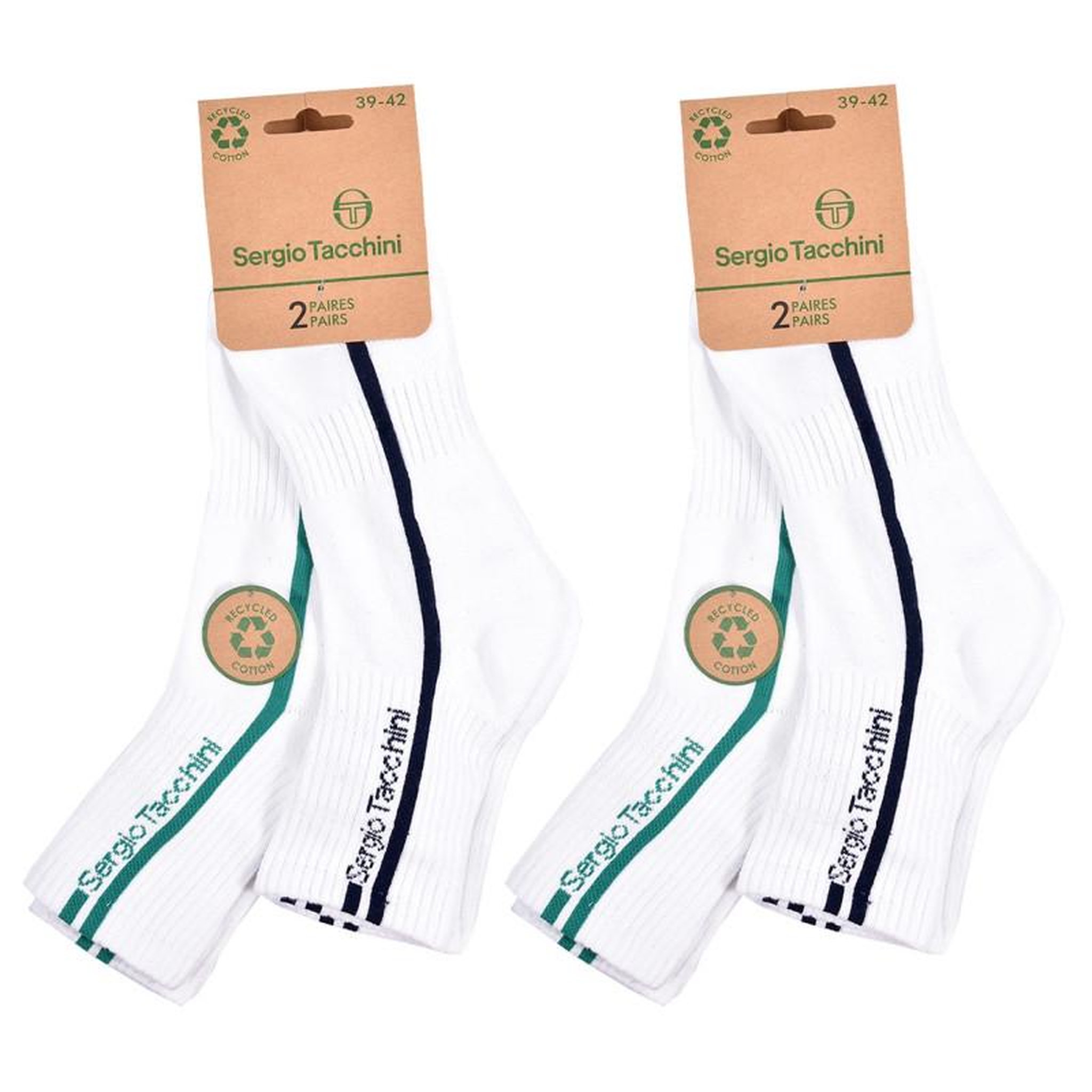 Voir la diapositive 3 : SERGIO TACCHINI Chaussettes QUARTER SERGIO TACCHINI Lot de 4 Paires