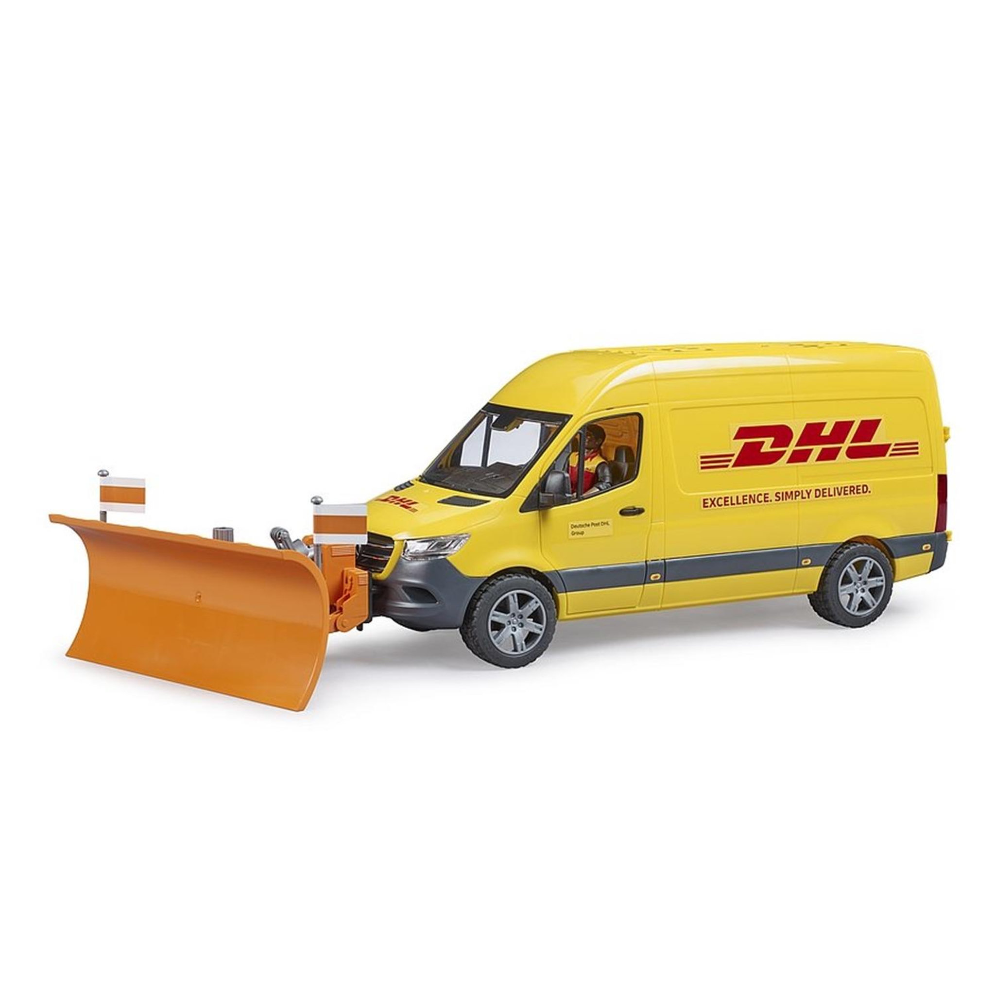 Voir la diapositive 5 : Bruder MB Sprinter DHL avec chauffeur