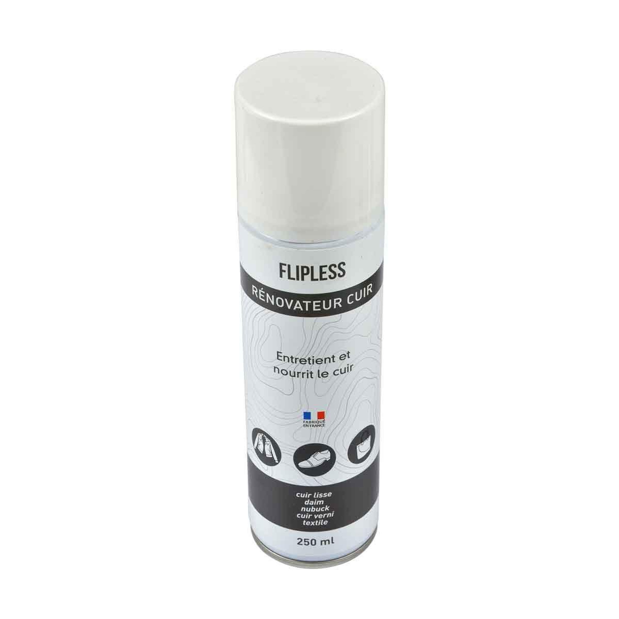 FLIPLESS Rénovateur de cuir  chaussures  250ml blanc