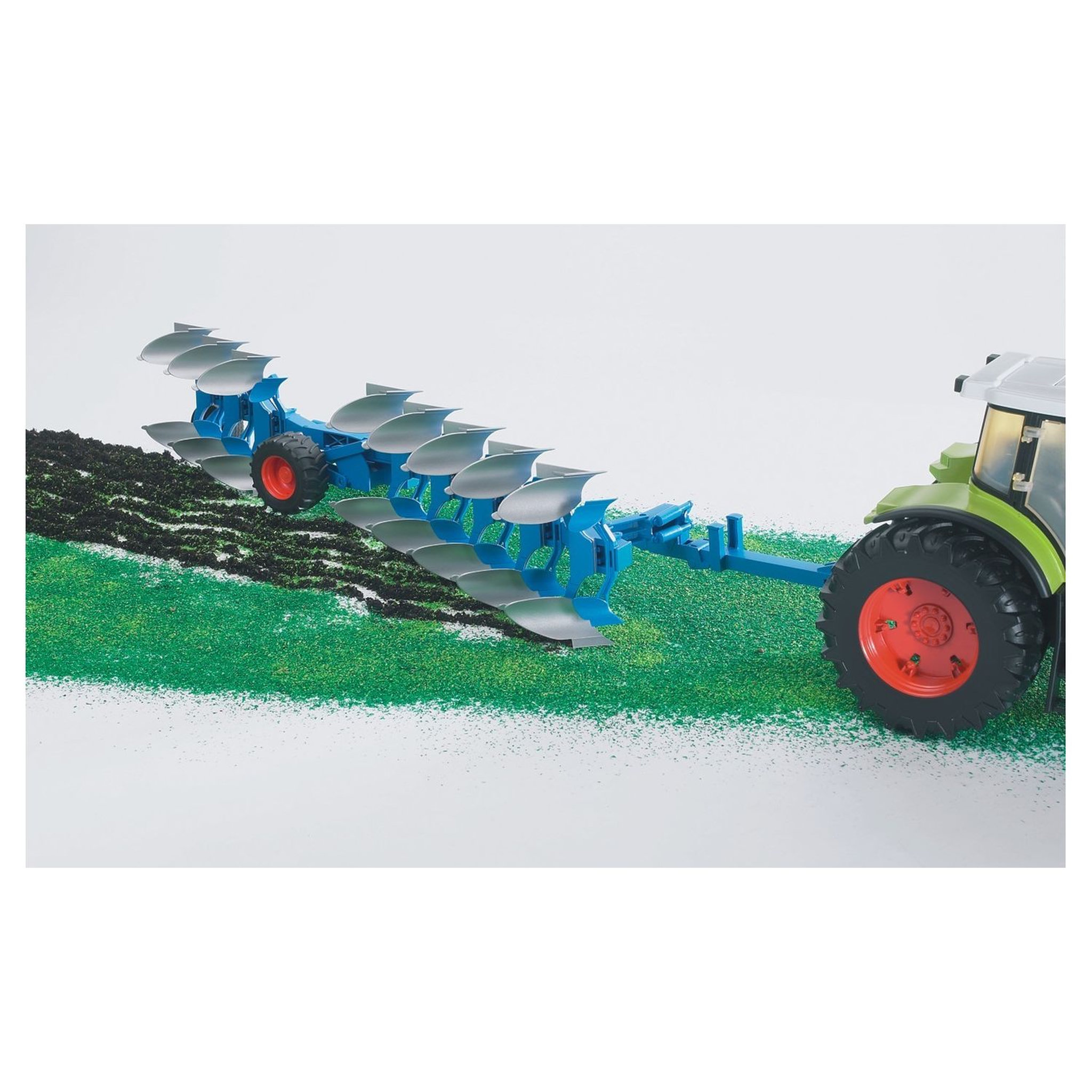 Voir la diapositive 4 : BRUDER Charrue reversible Lemken Vari-titan