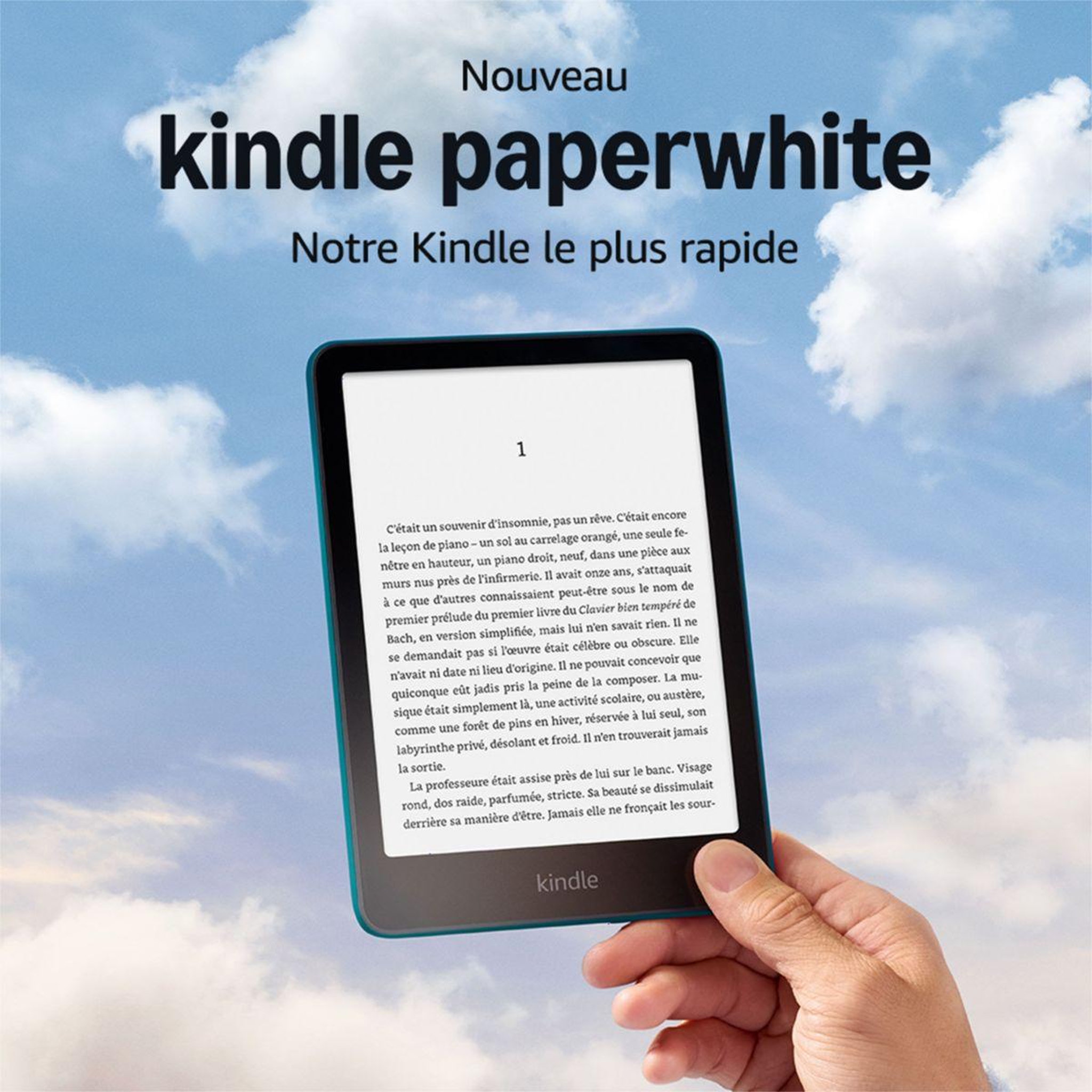 Voir la diapositive 2 : AMAZON Liseuse eBook Kindle Paperwhite 16 Go Jade