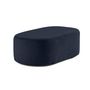 Voir la diapositive 3 : BEST MOBILIER Miro - pouf en velours texturé