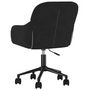 Voir la diapositive 5 : VIDAXL Chaise pivotante de bureau Noir Velours