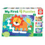 Voir la diapositive 1 : EDUCA Mes Premiers Puzzles Progressifs Animaux de la Jungle