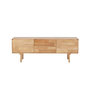 Voir la diapositive 2 : Paris Prix Meuble TV en Bois  Skärhamn  180cm Naturel