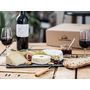 Voir la diapositive 4 : Dakotabox Box 4 fromages fermiers et vin à déguster chez soi - Coffret Cadeau Gastronomie