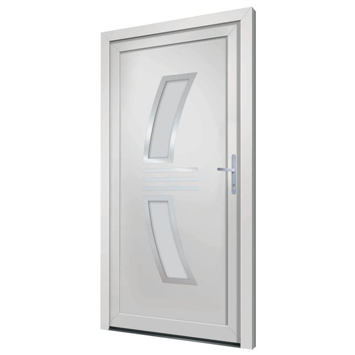VIDAXL Porte d'entree Blanc 98x200 cm PVC