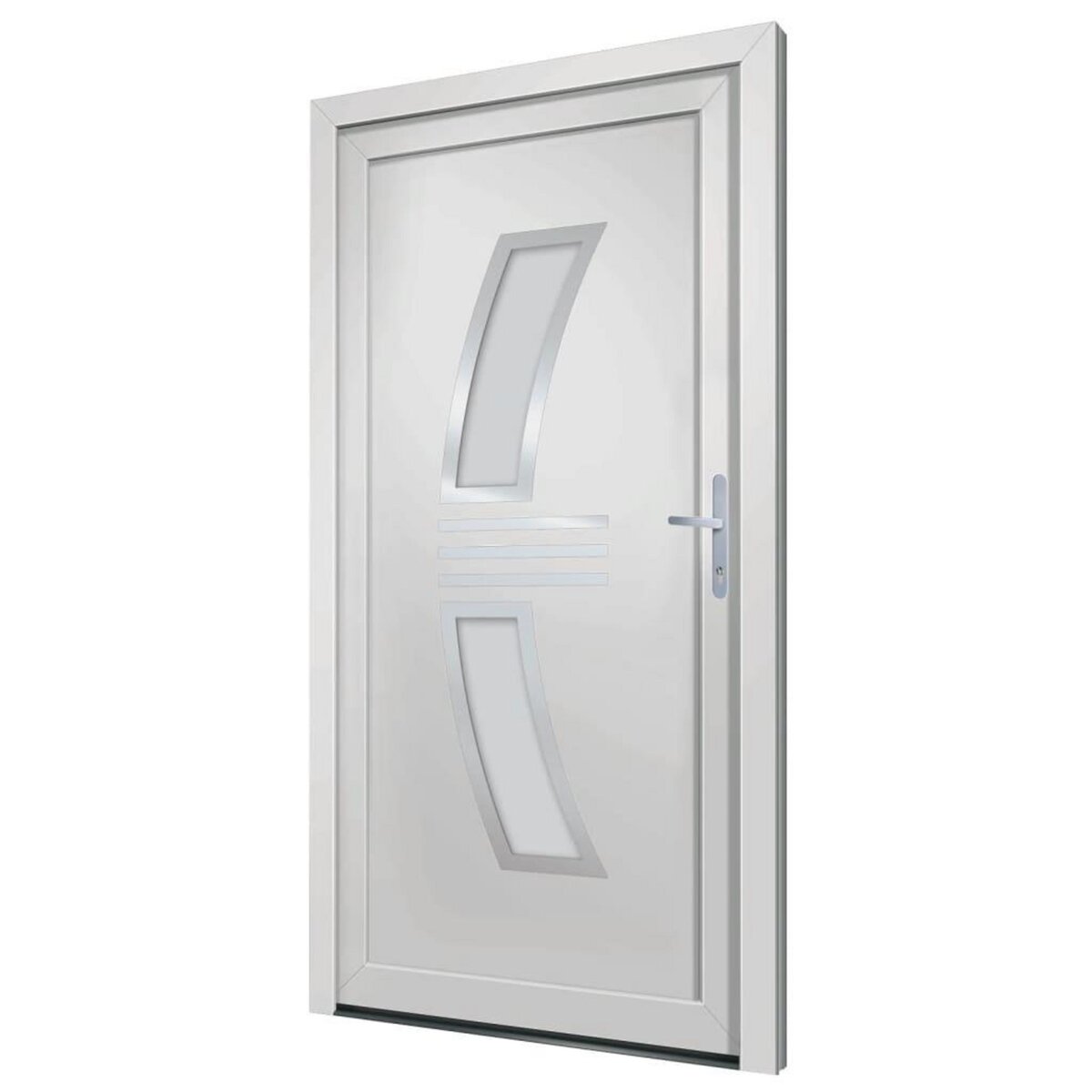 VIDAXL Porte d'entree Blanc 98x200 cm PVC