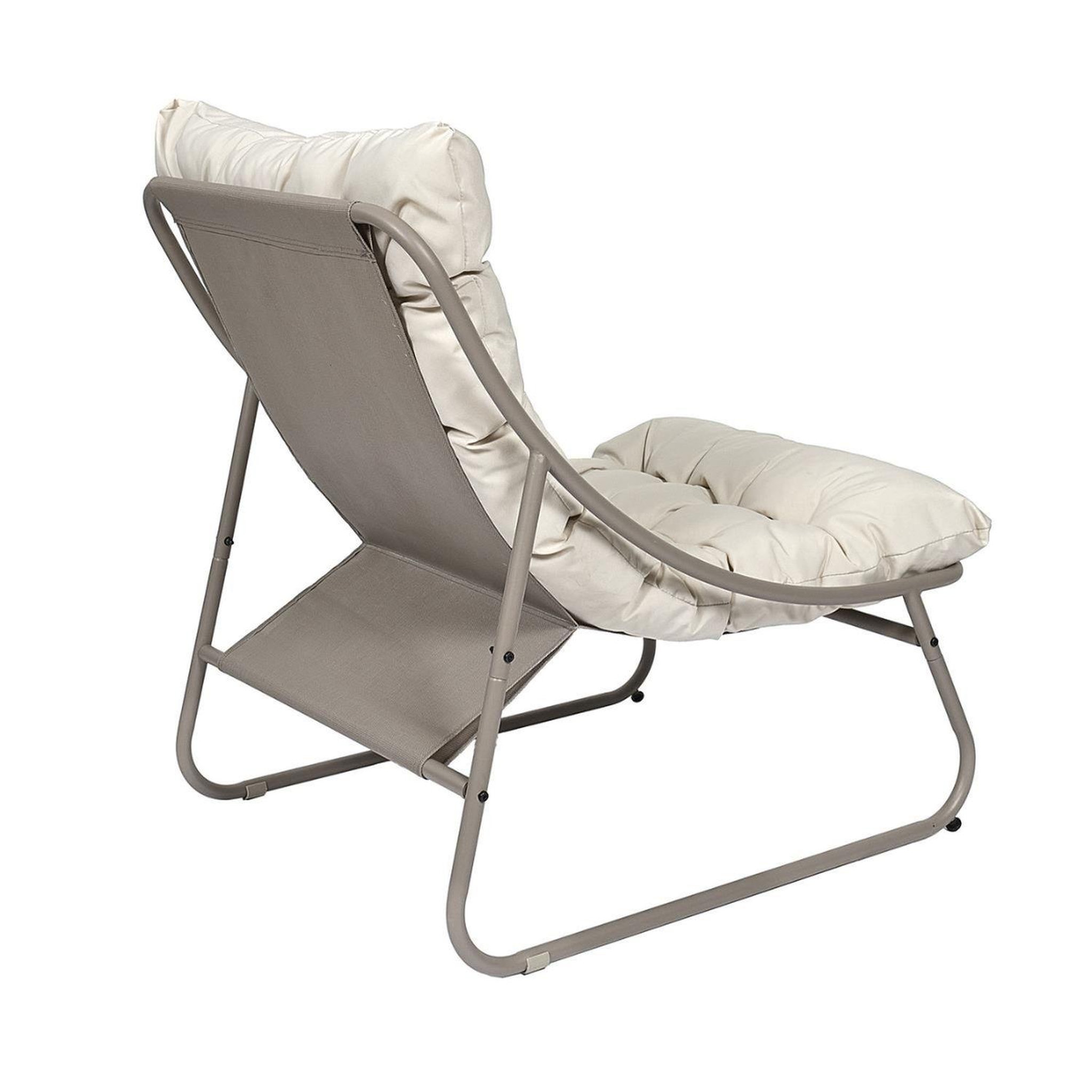 Voir la diapositive 6 : The Home Deco Factory Fauteuil de détente DOLCE VITA