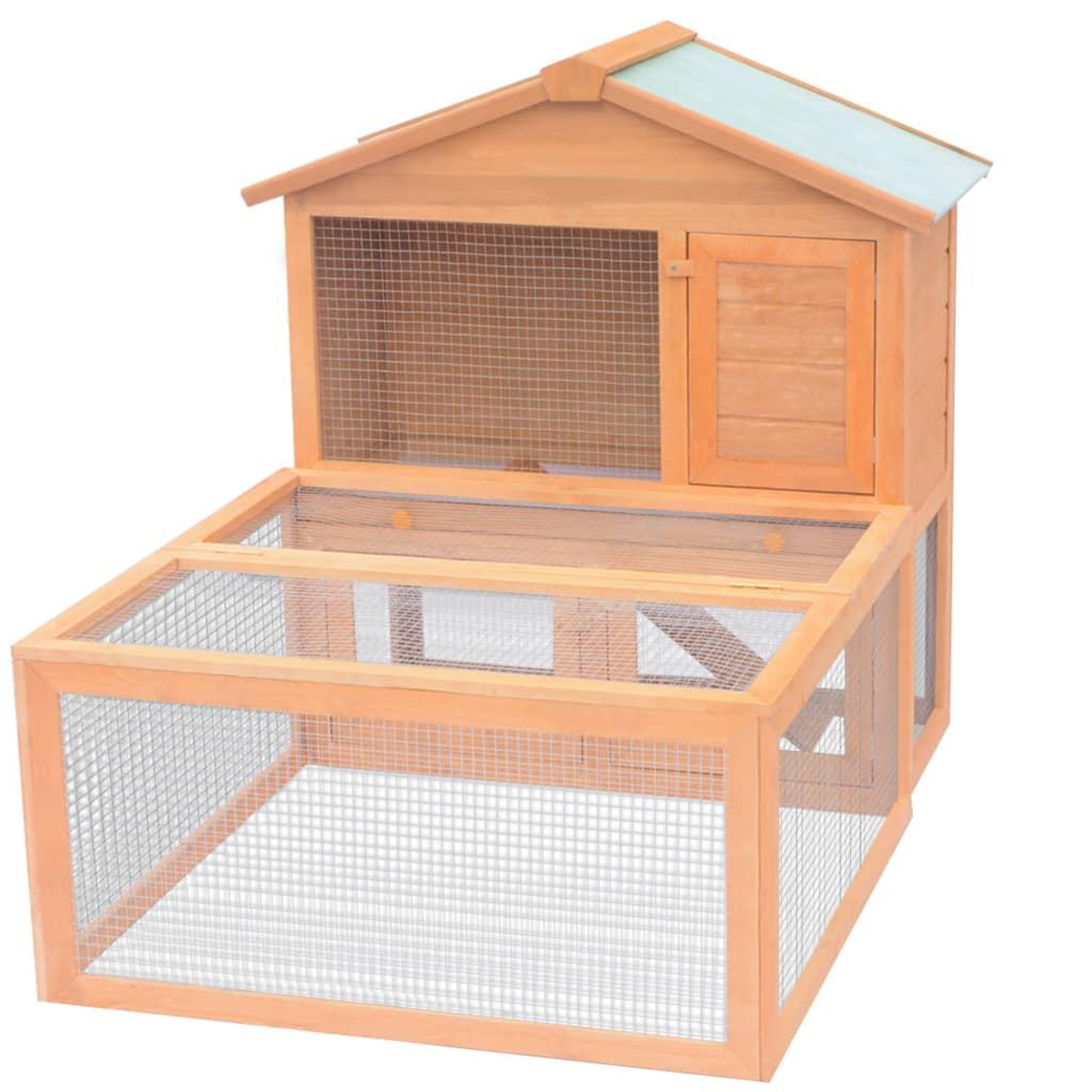 Voir la diapositive 2 : VIDAXL Cage pour animaux bois