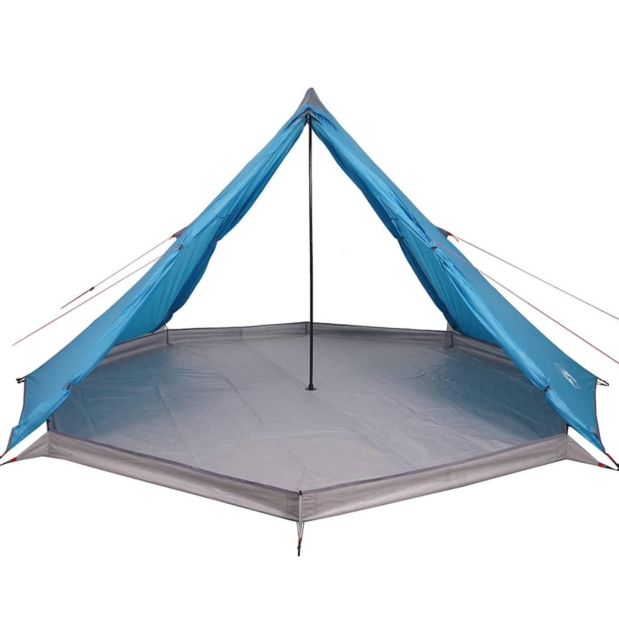 Voir la diapositive 5 : VIDAXL Tente familiale tipi 8 personnes bleu impermeable