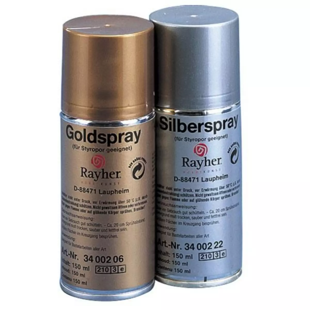 Rayher Spray pour polystyrène - or