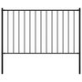 Voir la diapositive 1 : VIDAXL Panneau cloture et poteaux acier enduit de poudre 1,7x1 m noir