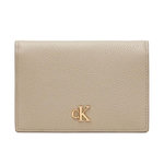 CALVIN KLEIN JEANS Porte Cartes  Femme Calvin Klein Jeans Min Monogram. Coloris disponibles : Beige