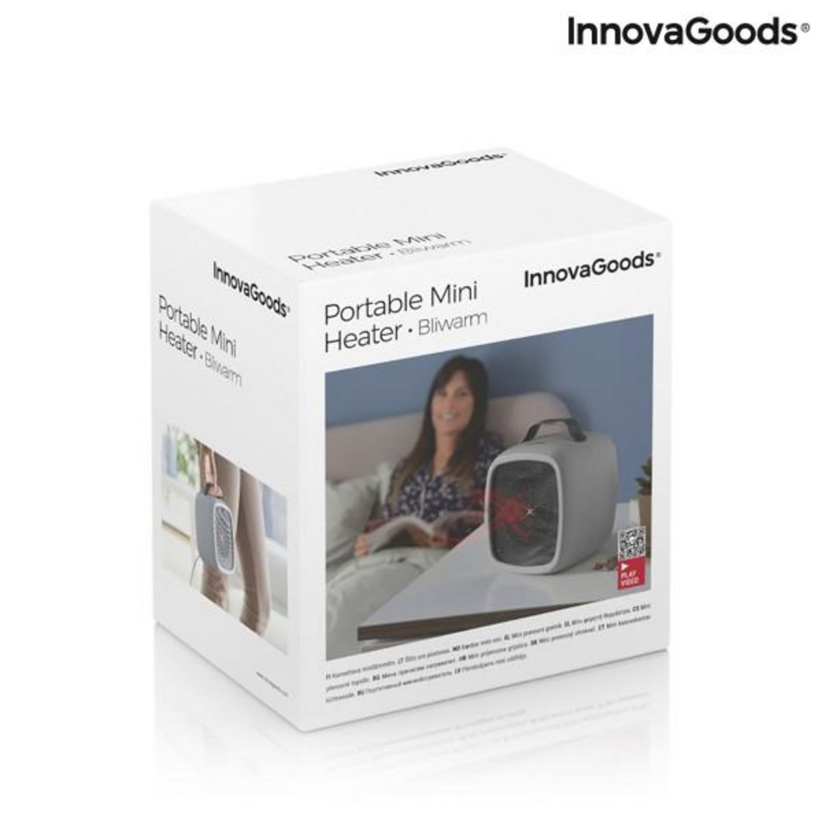 INNOVAGOODS Mini-Chauffage Électrique Portatif Bliwarm InnovaGoods