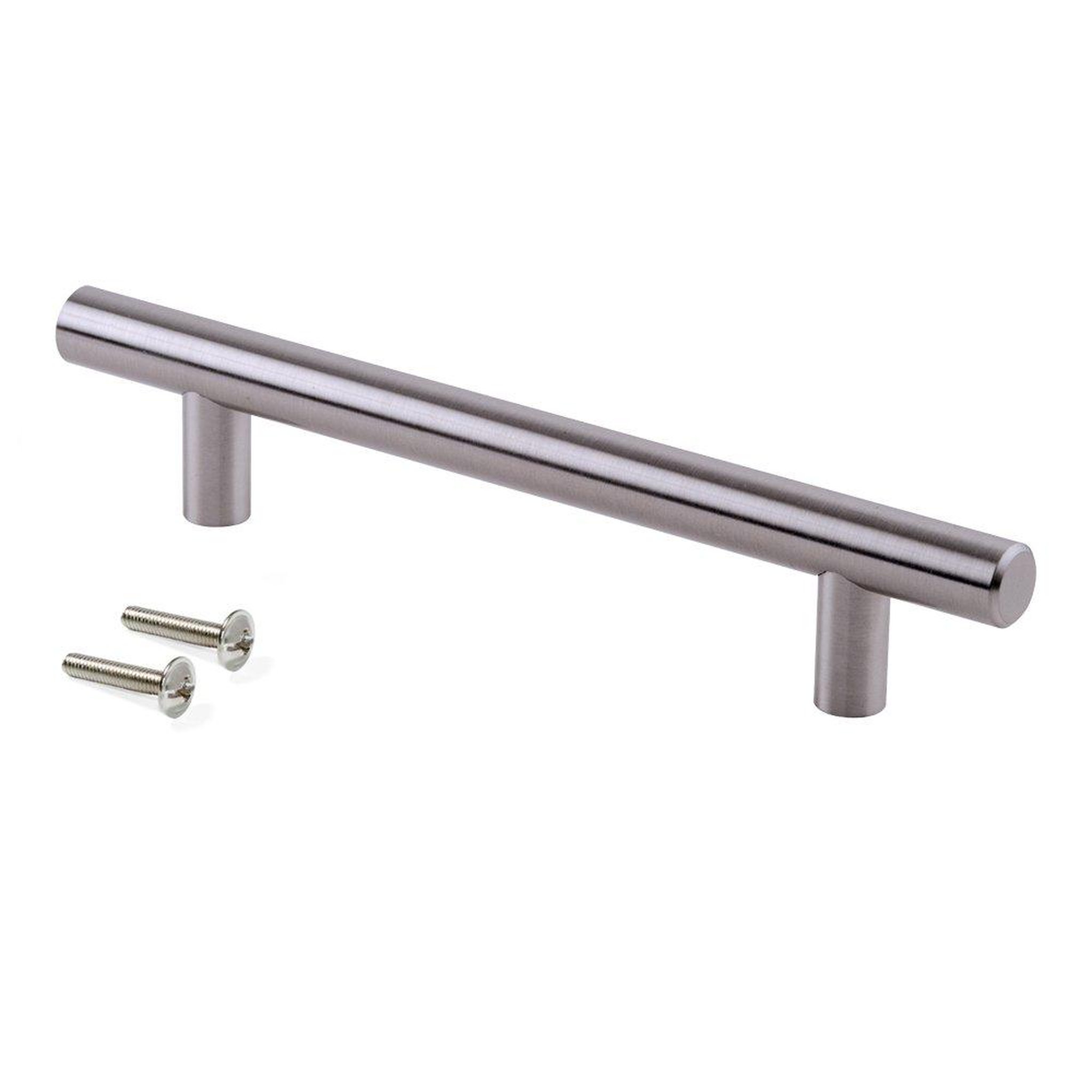 EMUCA SRL Poignée pour meuble Orlando D. 12 mm en acier finition nickel satiné avec entraxe 320 mm