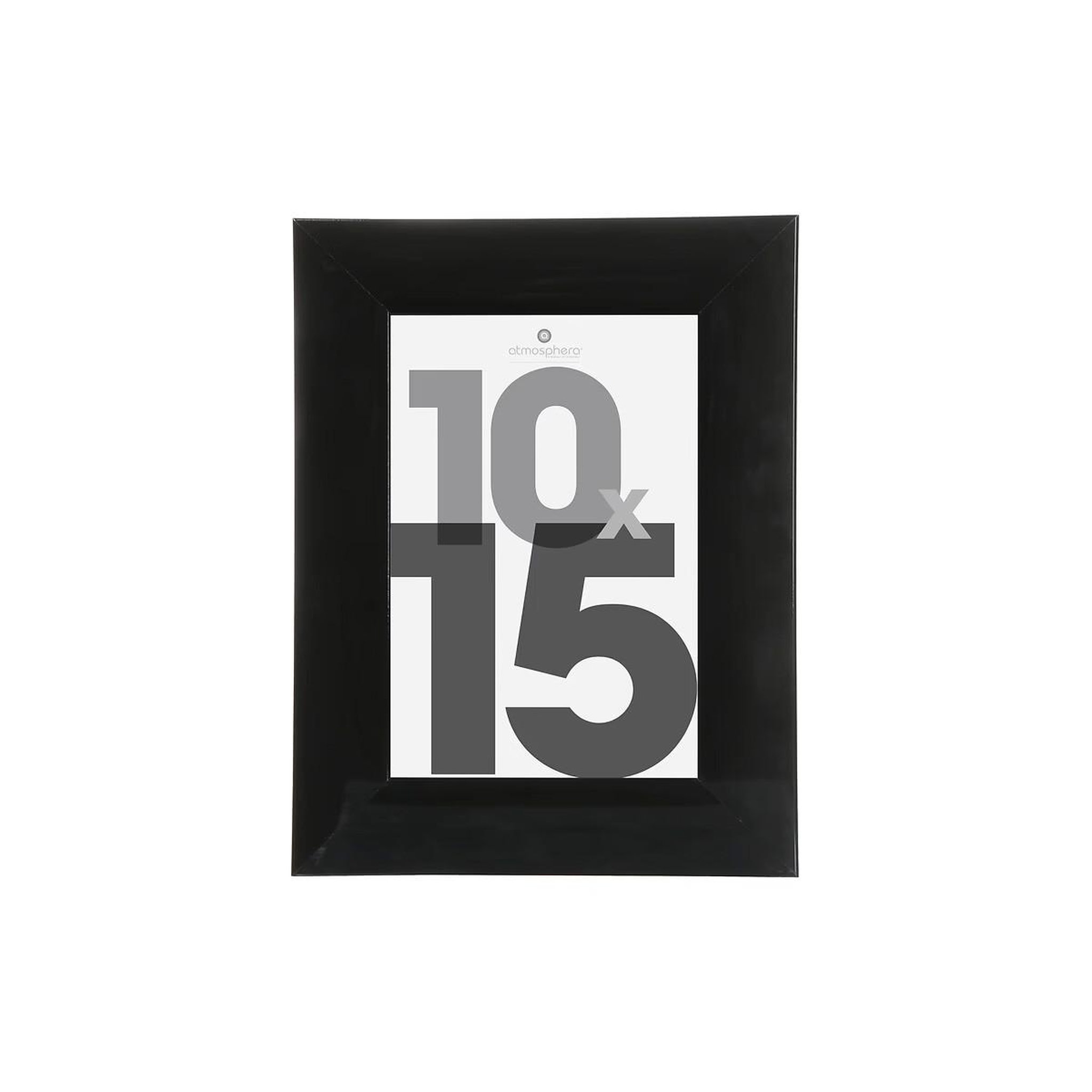 Voir la diapositive 2 : ATMOSPHERA Cadre photo  classique  10x15cm noir