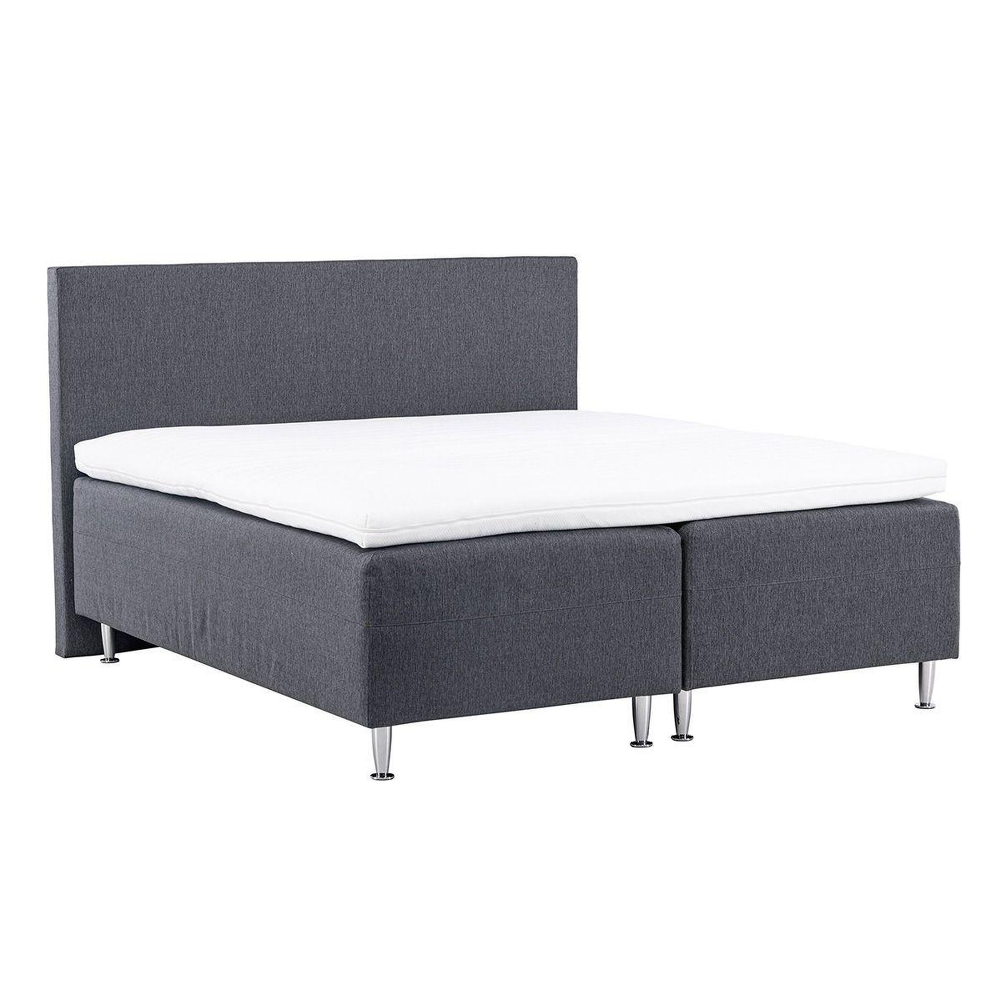 Paris Prix Lit adulte design  mesa  180x200cm gris foncé