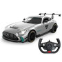 Voir la diapositive 1 : Jamara Mercedes-AMG GT2 1:14 argent portes manuelles
