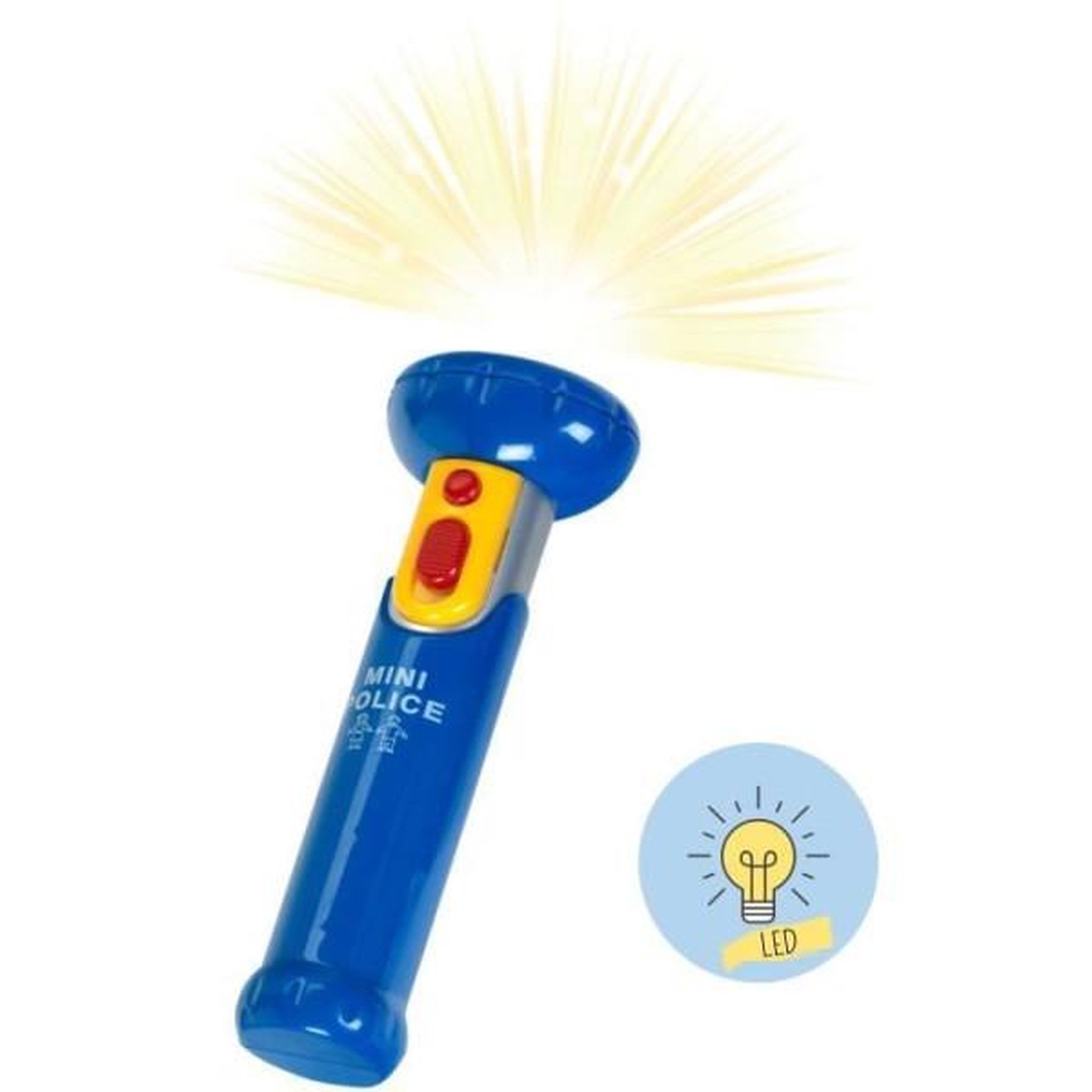 Voir la diapositive 2 : Klein Mallette de policier - KLEIN - 8874 - Avec lampe torche électronique et accessoires - Des 3 ans