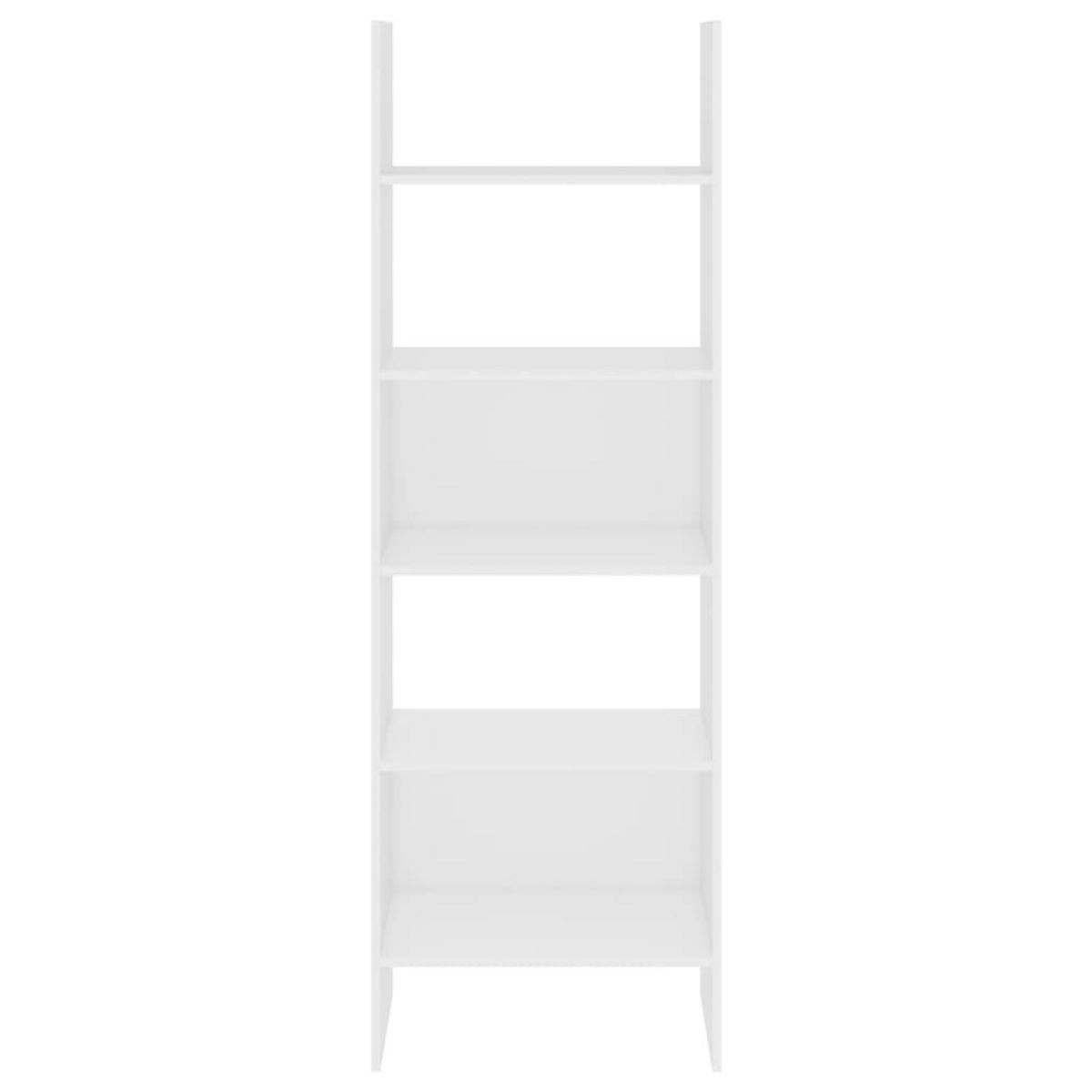 VIDAXL Bibliotheque Blanc 60x35x180 cm Bois d'ingenierie