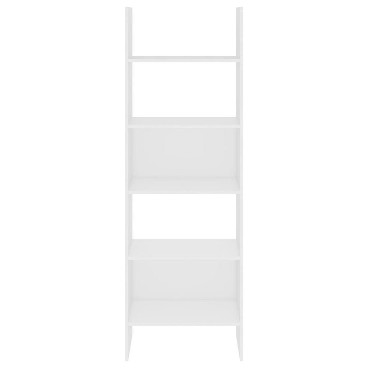 VIDAXL Bibliotheque Blanc 60x35x180 cm Bois d'ingenierie