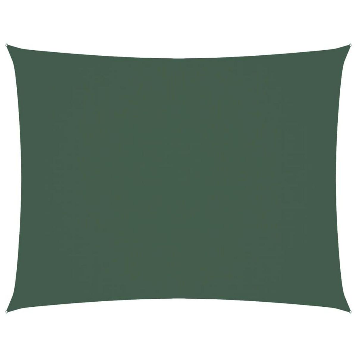 VIDAXL Voile de parasol tissu oxford rectangulaire 3x4,5 m vert fonce