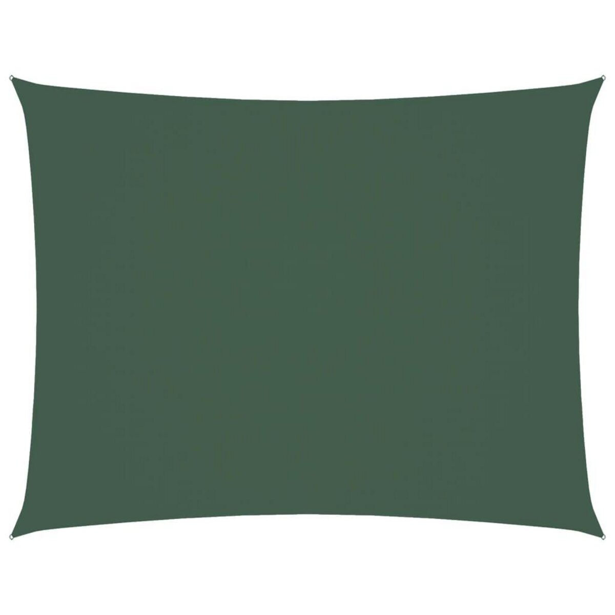 VIDAXL Voile de parasol tissu oxford rectangulaire 3x4,5 m vert fonce